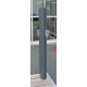 Brise vue en aluminium gris - Alizé