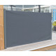 Brise vue en aluminium gris - Alizé