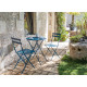 Chaise de jardin pliante en acier - CUBA - Alizé