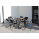 Fauteuil de jardin empilable en aluminium - DUCA - Alizé