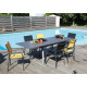 Fauteuil de jardin empilable en aluminium - DUCA - Alizé