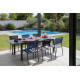 Fauteuil de jardin empilable en aluminium - DUCA - Alizé