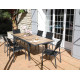 Fauteuil de jardin empilable en aluminium - DUCA - Alizé