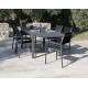 Fauteuil de jardin empilable en aluminium - DUCA - Alizé