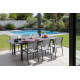 Fauteuil de jardin empilable en aluminium - DUCA - Alizé