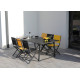 Chaise de jardin pliante en aluminium - THEMA - Alizé