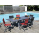 Chaise de jardin pliante en aluminium - THEMA - Alizé