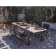 Chaise de jardin pliante en aluminium - THEMA - Alizé