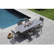 Fauteuil de jardin empilable en aluminium - DUCA - Alizé
