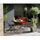 Chaise de jardin pliante en acier - DREAM - Alizé