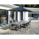 Fauteuil de jardin empilable en aluminium - DUCA - Alizé