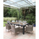 Fauteuil de jardin empilable en acier - VICTORIA - Alizé