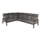 Salon de jardin bas d’angle Le Marseille ProLoisirs en aluminium 4-6 personnes