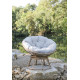 Fauteuil en aluminium - LOVE naturel - ProLoisirs