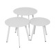 Table de jardin ProLoisirs Massaï en acier 40 x 35