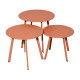 Table de jardin ProLoisirs Massaï en acier 40 x 35