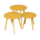 Table de jardin ProLoisirs Massaï en acier 40 x 35