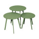 Table de jardin ProLoisirs Massaï en acier 50 x 43