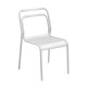 Chaise de jardin empilable en aluminium - EOS - ProLoisirs