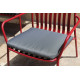 Salon de jardin bas empilable en aluminium 4 personnes - BITTI - ProLoisirs