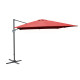 Parasol de jardin carré déporté inclinable 300X300 en aluminium et polyester - ProLoisirs