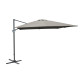 Parasol de jardin carré déporté inclinable 300X300 en aluminium et polyester - ProLoisirs