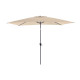 Parasol de jardin rectangulaire inclinable 300X200 en aluminium et polyester - ProLoisirs