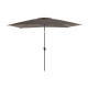 Parasol de jardin rectangulaire inclinable 300X200 en aluminium et polyester - ProLoisirs