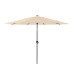 Parasol de jardin rond inclinable en aluminium et polyester - ProLoisirs