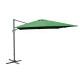 Parasol de jardin carré déporté inclinable 300X300 en aluminium et polyester - ProLoisirs