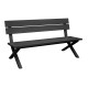 Banc de jardin en aluminium - CROSSWAY - ProLoisirs