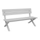 Banc de jardin en aluminium - CROSSWAY - ProLoisirs