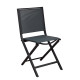Chaise de jardin pliante en aluminium - IDA - ProLoisirs