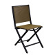 Chaise de jardin pliante en aluminium - IDA - ProLoisirs
