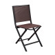Chaise de jardin pliante en aluminium - IDA - ProLoisirs