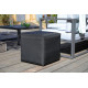 Tabouret de jardin en aluminium - Cub - ProLoisirs