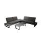 Salon de jardin bas en aluminium 4 personnes - STATEN - ProLoisirs