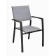 Fauteuil de jardin empilable en aluminium - GAMES - ProLoisirs