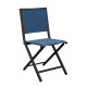 Chaise de jardin pliante en aluminium - IDA - ProLoisirs