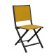 Chaise de jardin pliante en aluminium - IDA - ProLoisirs