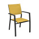 Fauteuil de jardin empilable en aluminium - GAMES - ProLoisirs