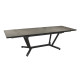 Table de jardin extensible en aluminium et céramique 6-10 personnes - VITA graphite - ProLoisirs