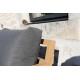 Salon de jardin bas empilable en aluminium 4 personnes - NEBRASKA - ProLoisirs