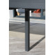 Table de jardin extensible en aluminium 8-14 personnes - ELENA II graphite - ProLoisirs