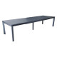 Table de jardin extensible en aluminium 8-14 personnes - ELENA II graphite - ProLoisirs