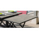 Table de jardin extensible en aluminium et céramique 6-10 personnes - SOTTA - ProLoisirs