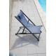 Chilienne pliante en aluminium - LINEA - ProLoisirs