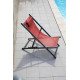 Chilienne pliante en aluminium - LINEA - ProLoisirs