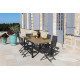 Chaise de jardin pliante en aluminium - LUCCA - ProLoisirs