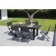 Chaise de jardin pliante en aluminium - LUCCA - ProLoisirs